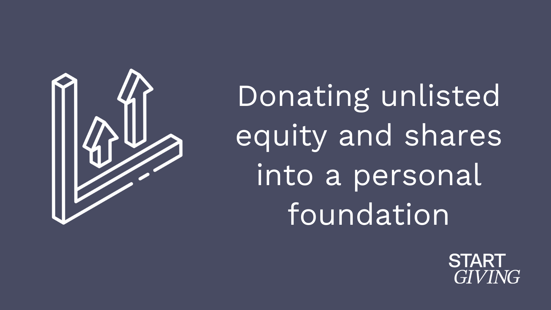 Donating equity and shares