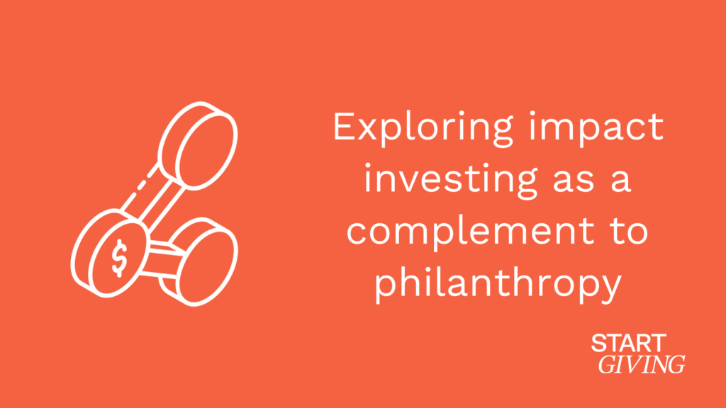 Exploring impact investing