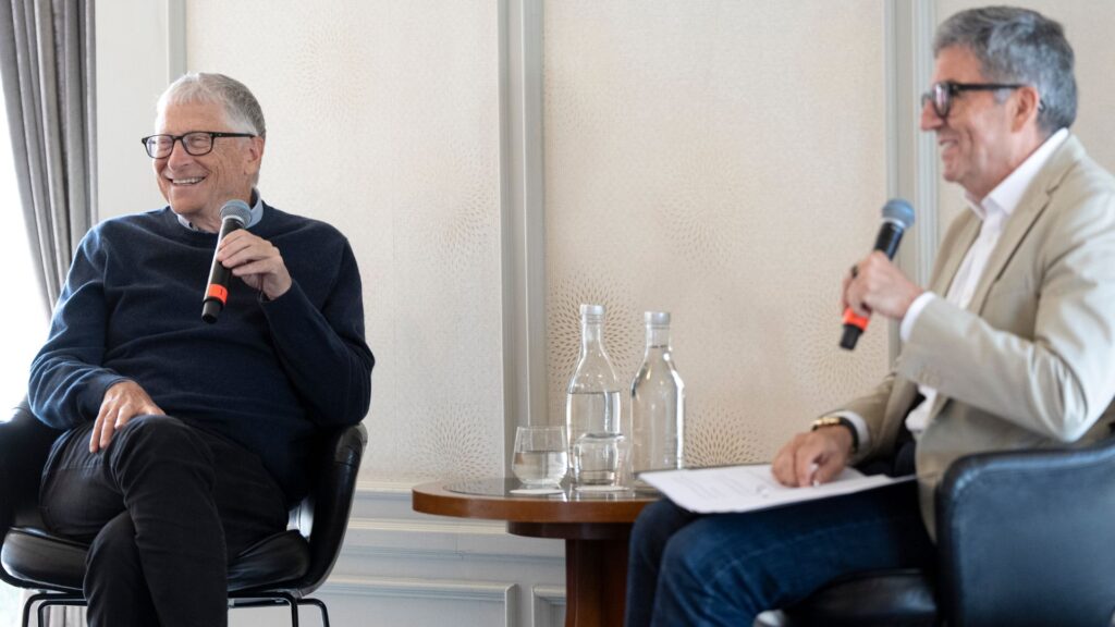 Bill Gates in conversation with Daniel Petre