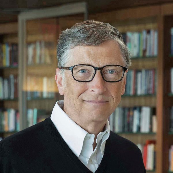 Bill Gates. Co-chair of the Bill and Melinda Gates Foundation
